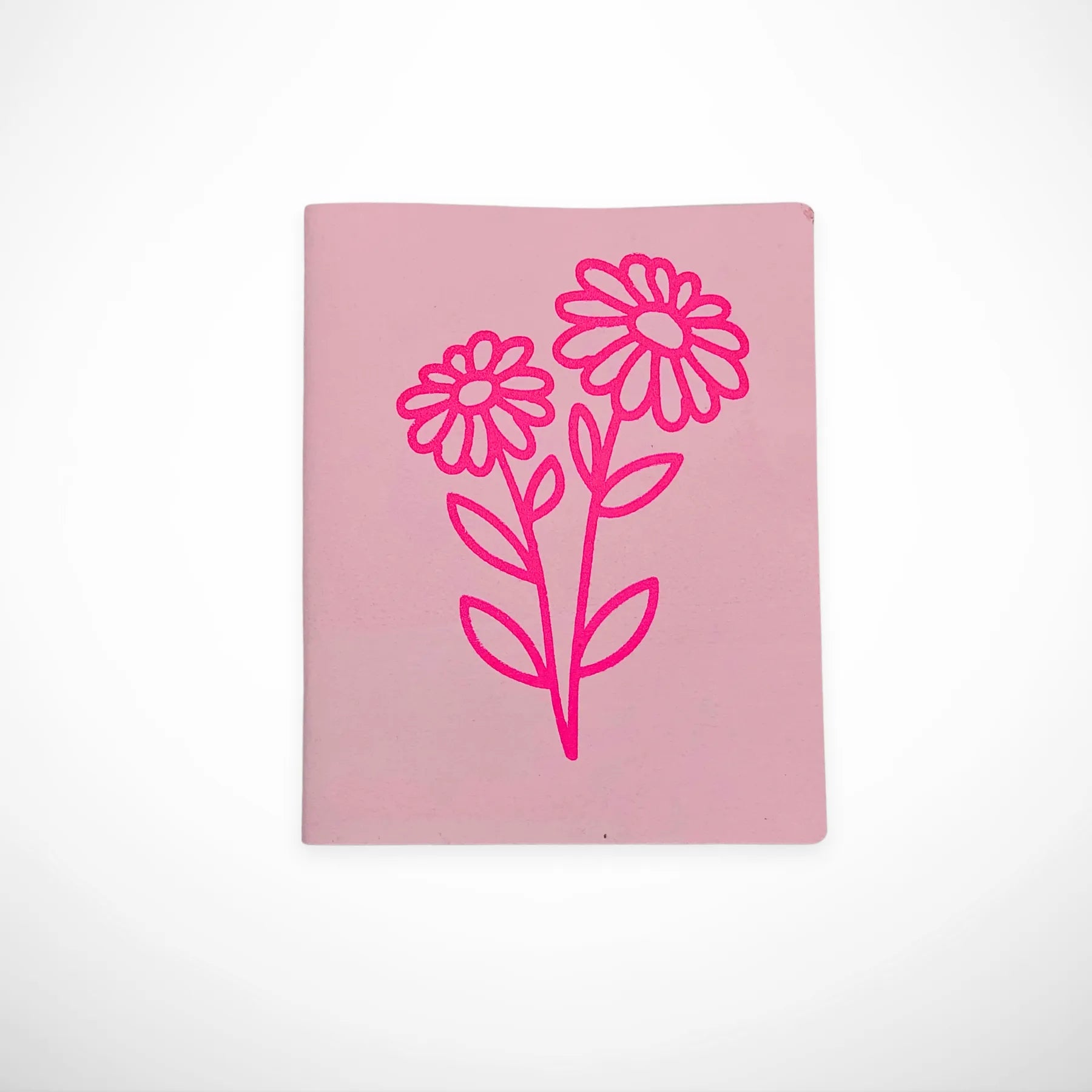 Studio Schrift gelinieerd A5 - Pink Flower blush