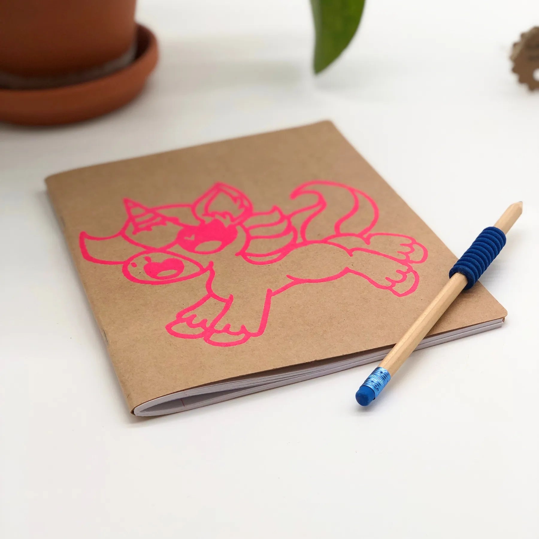 Studio Schrift gelinieerd A5 - Unicorn Pink
