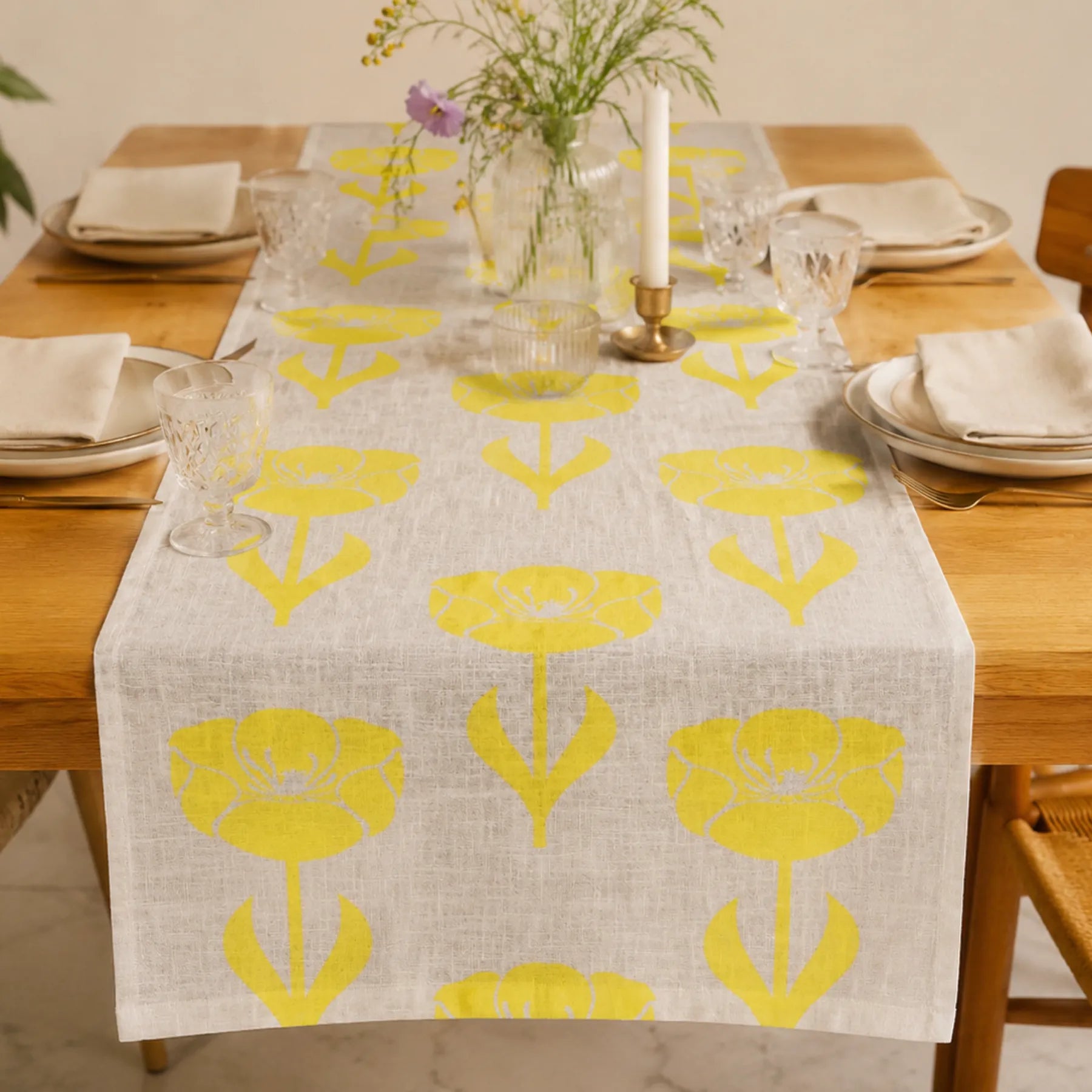 Tafelloper Nordic Poppy Sunshine