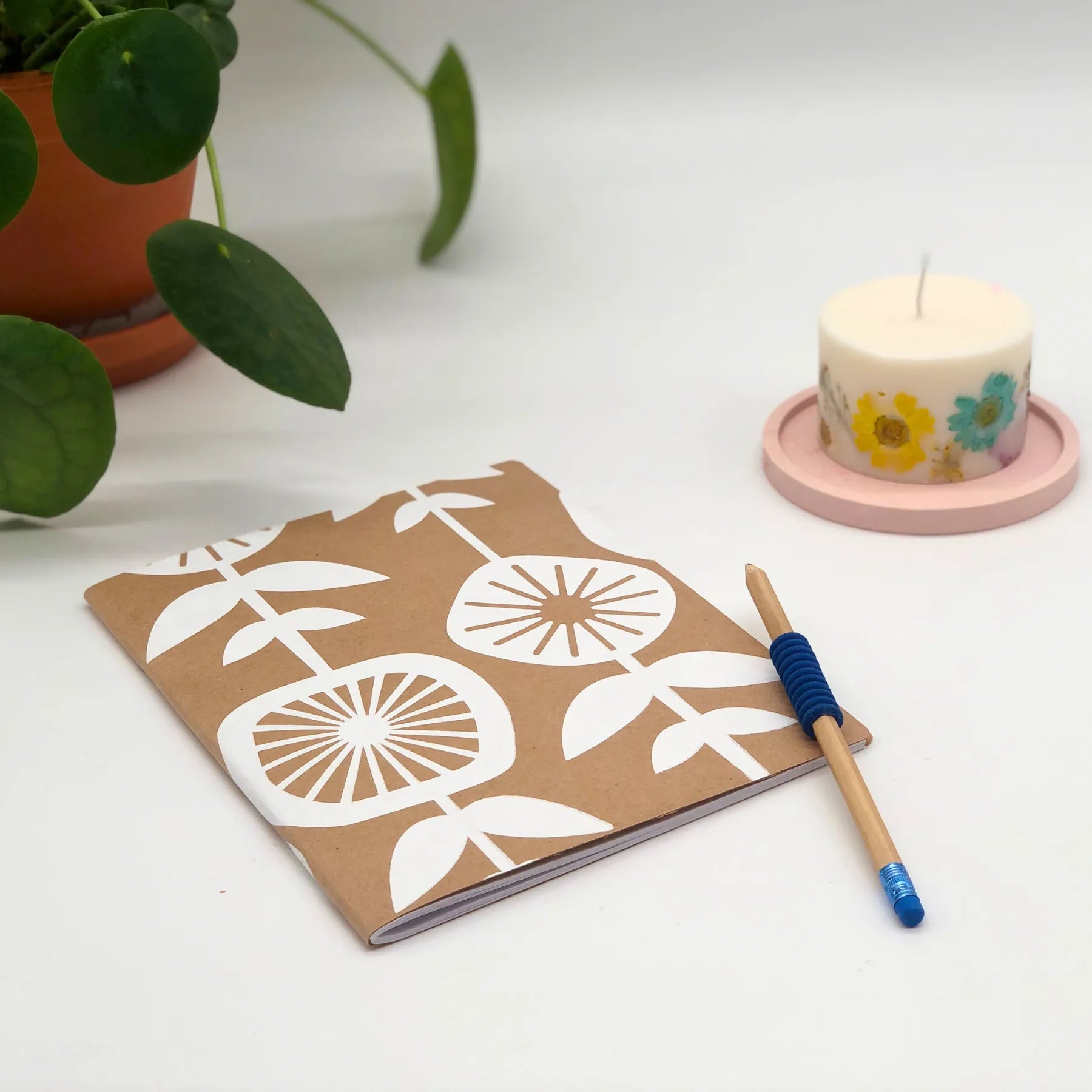 Studio Schrift gelinieerd A5 - Wild Bloom Sun